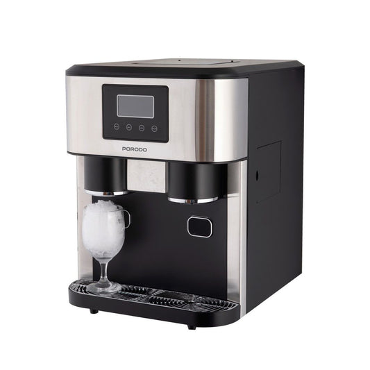 صانعة الثلج 3 في 1 من بورودو مع كسارة وموزع مياه باردة