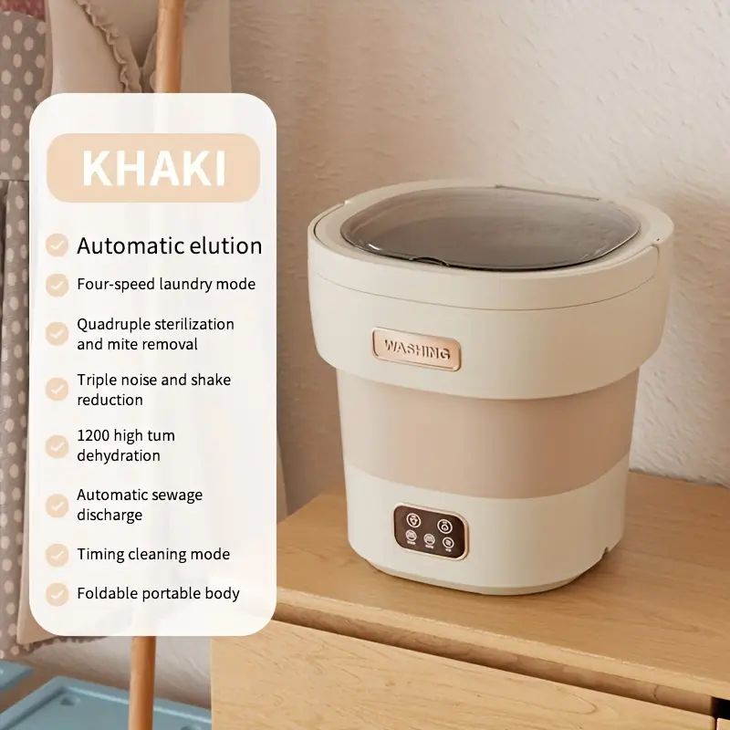 Mini Folding Washing Machine 12L - S810