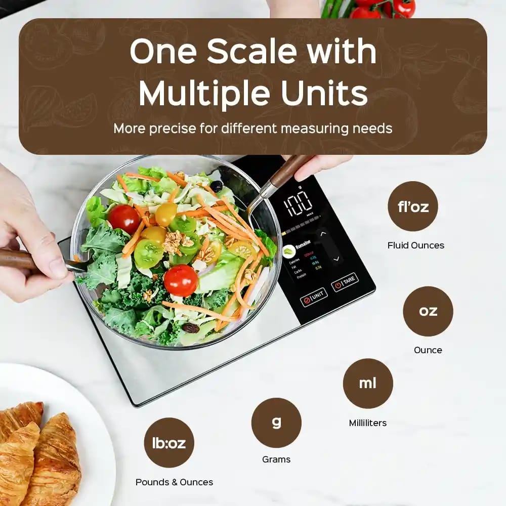 Generic Smart Food Scale with Nutritional Calculator