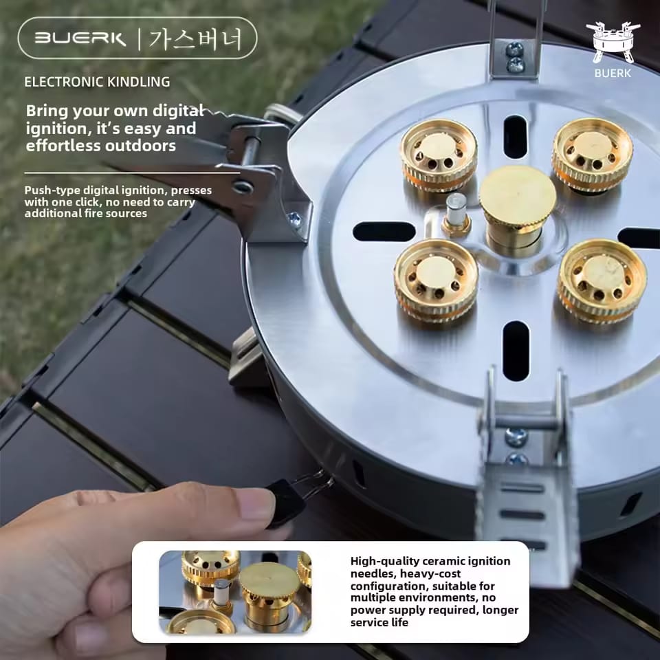 موقد بويرك بخمس شعلات AEM-005B