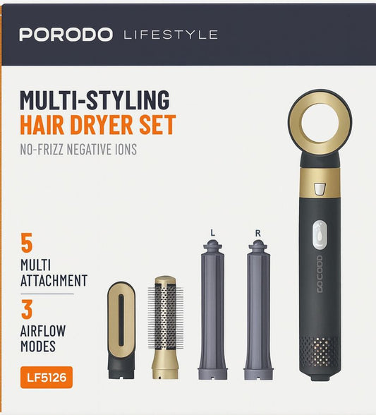 Porodo Multi-Styling Hair Dryer Set - LFS126