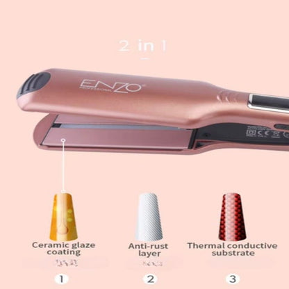 Enzo 1080°F Infrared Flat Iron Hair Straightener EN-3851
