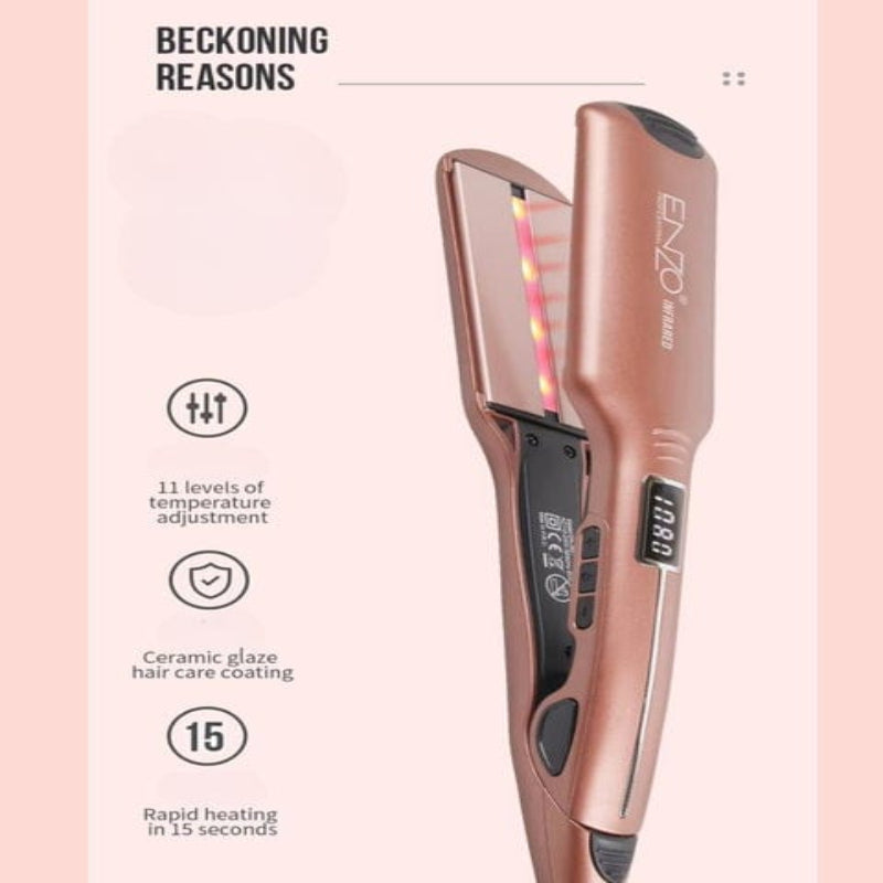 Enzo 1080°F Infrared Flat Iron Hair Straightener EN-3851
