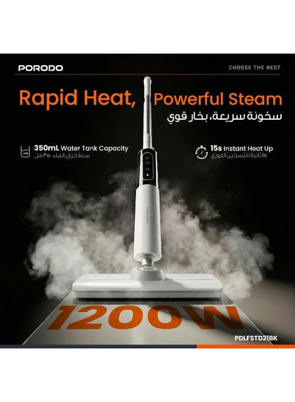 Porodo RapidSteam Touch Control Steam Mop