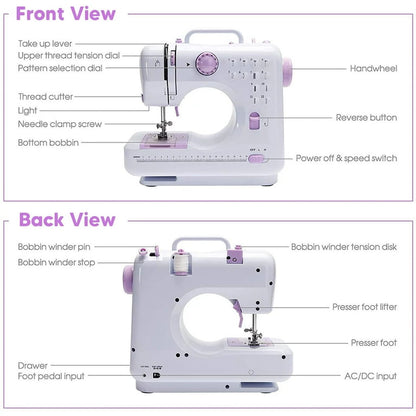 Mini House Hold Sewing Machine YASM-505A
