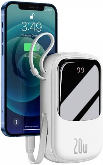 Baseus 20000mAh Qpow Digital Display Quick Charging Power Bank 20W