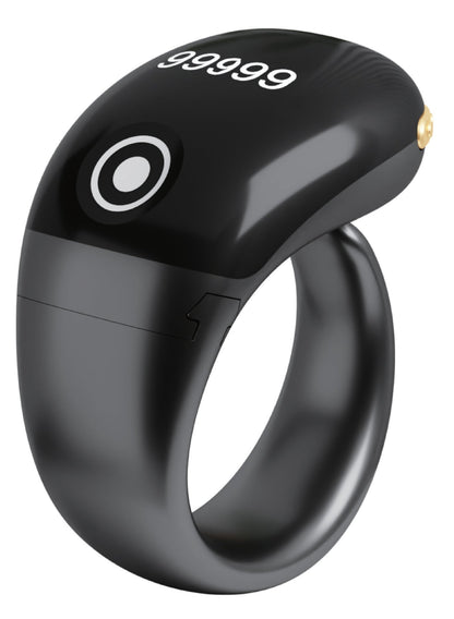 Green Lion Smart Zikr Ring with OLED Display