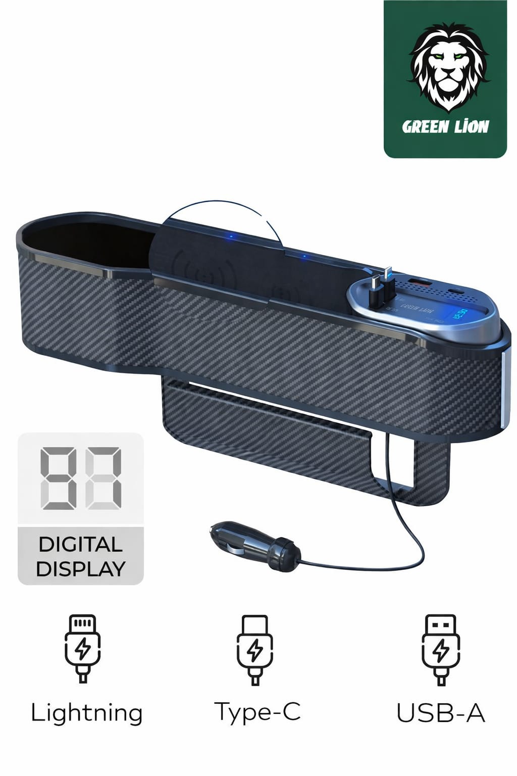 Green Lion Universal Organizer with Charging Dock