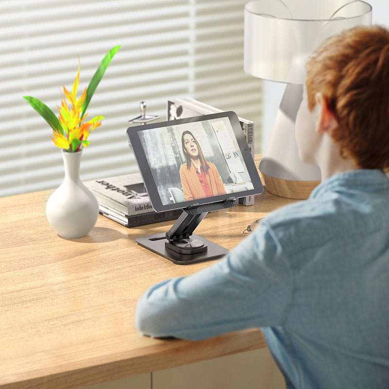 Hoco Dual-Axis 360° Rotate Folding Desktop Stand - PH48