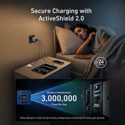 Anker Prime Charger (100W, 3 Ports, GaN)