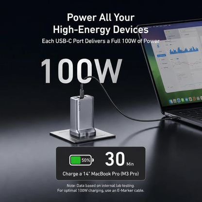 Anker Prime Charger (100W, 3 Ports, GaN)