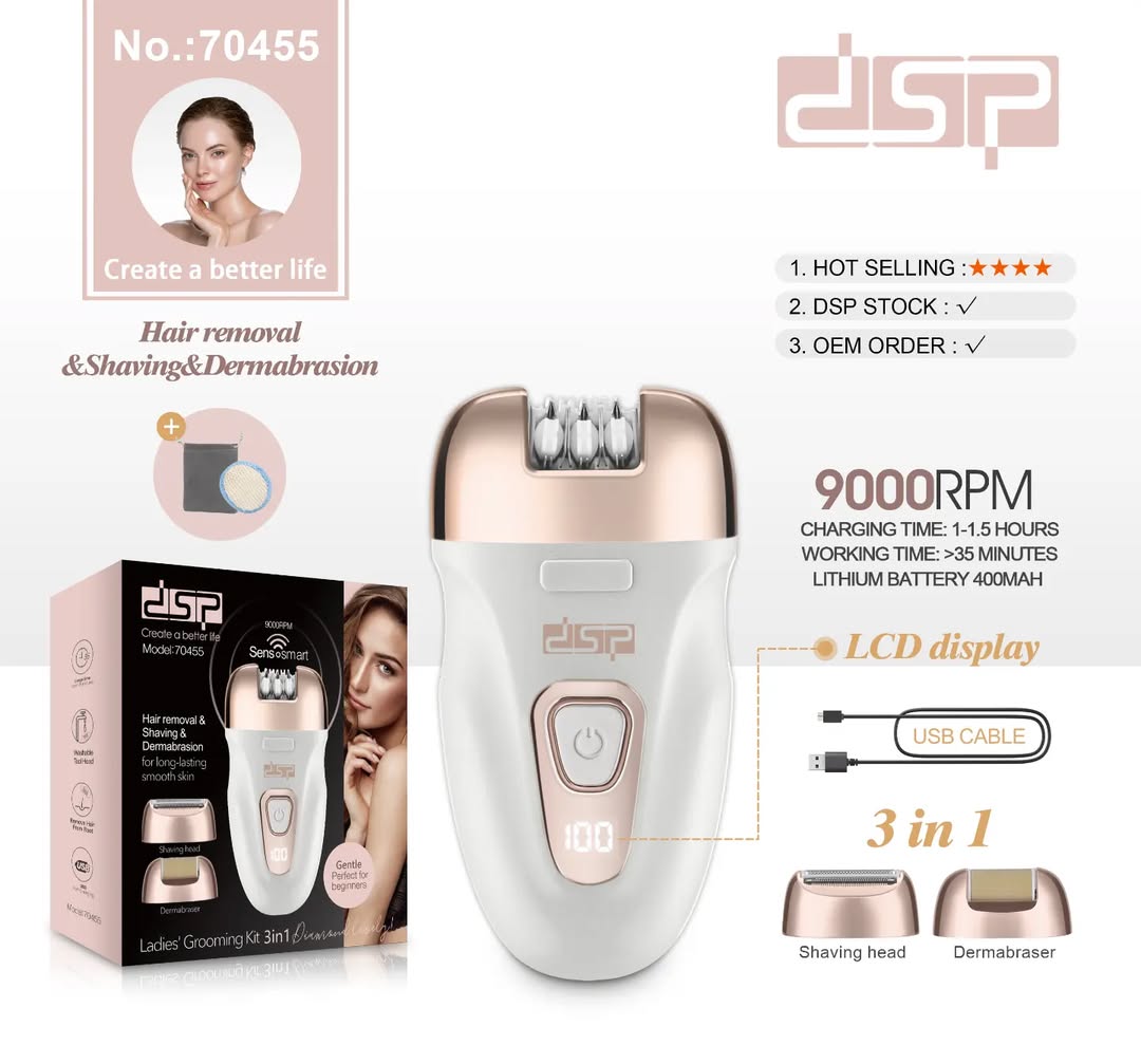 Dsp Ladies Grooming Kit 3in1 - 70455