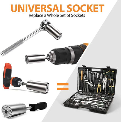 Universal Self-Adjusting Socket